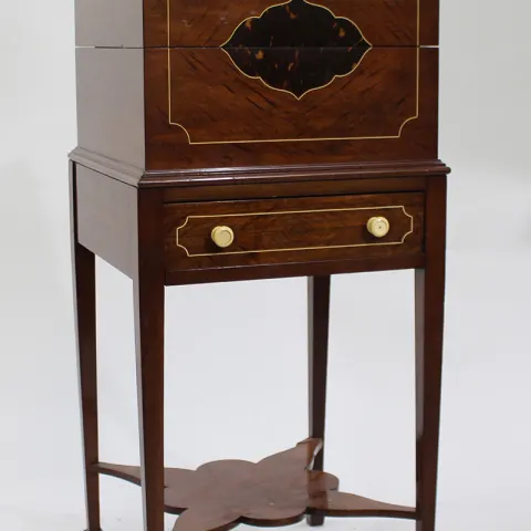 Antique Mahogany Vanity Toilet Table