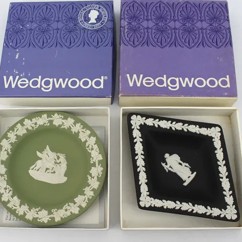 Pair of Wedgwood Jasperware Trinket Dishes