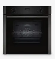 Neff N50 Slide and Hide B3ACE4HG0B Built Under Electric Single Oven, Graphite Grey  Pat tested- 2.9