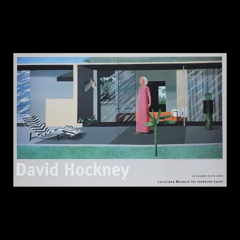 David Hockney 'Beverley Hills Housewife' 1981