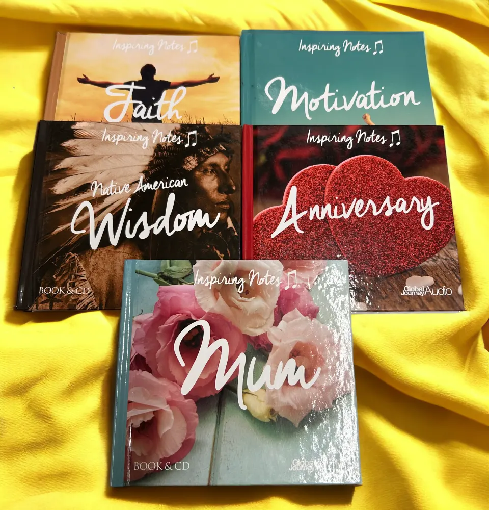 Approx. 500 Inspirational Books & CD - Box 1 - Box 5