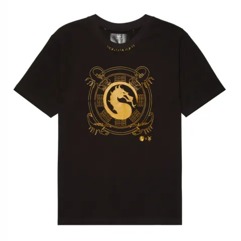 MJB Marc Jaques Burton Mortal Combat Scorpion Black Festival T-Shirt, Online Price £270, Size XL.
