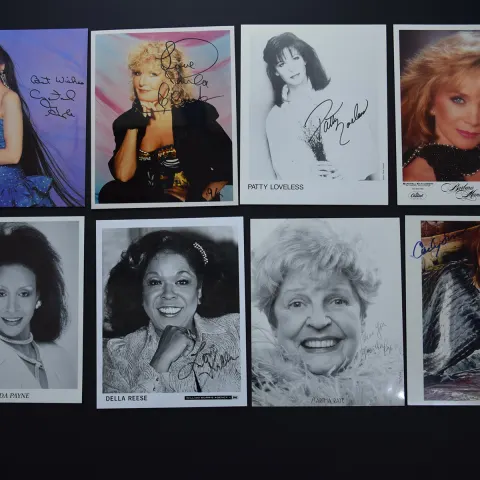 Popular Music Artists Original Signatures