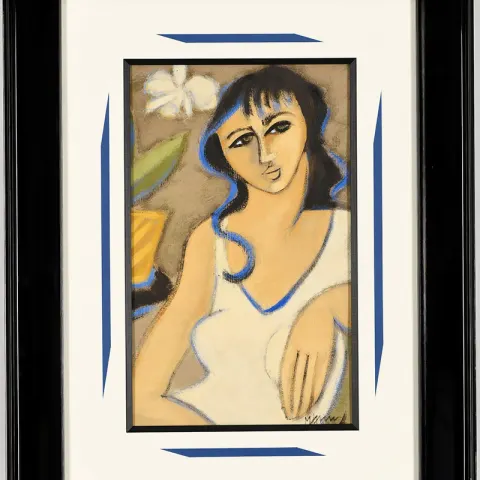 Original Oil on Gesso by American Artist Marsha Hammel