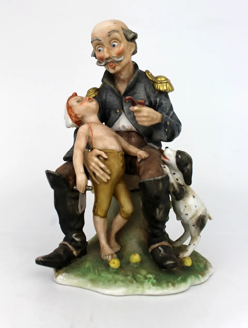 Vintage Italian Porcelain Figural Group