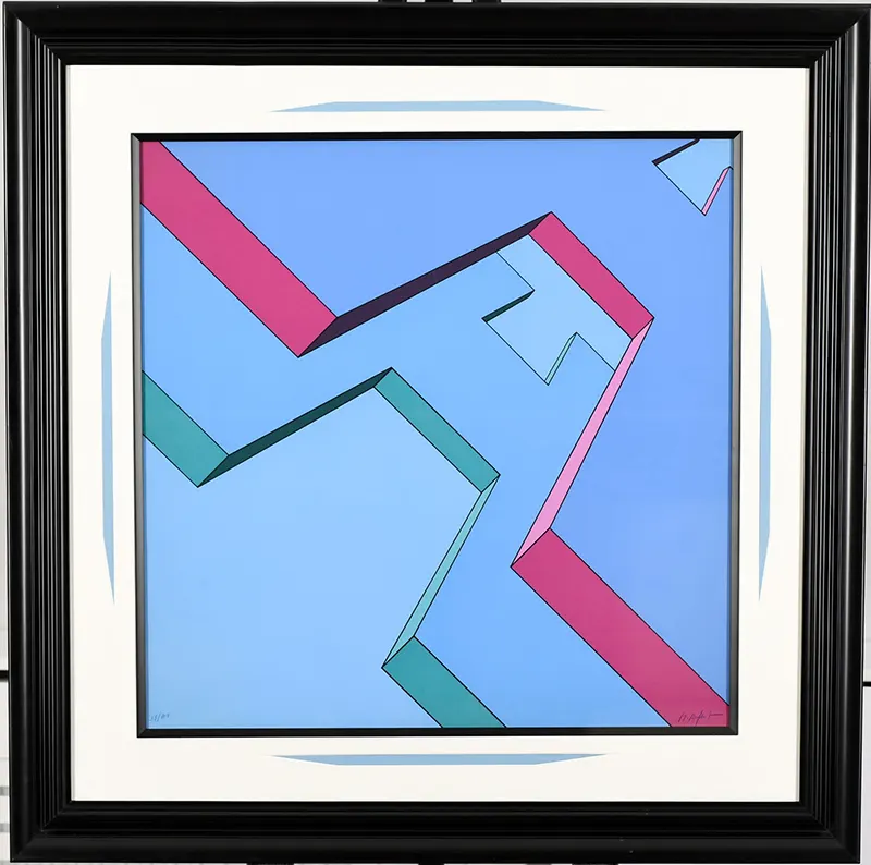 Maxime Defert b.1944 Signed Silkscreen