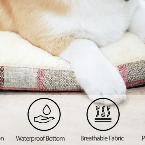 Fluffy Care Luxury Pet Bed for Dog or Cat