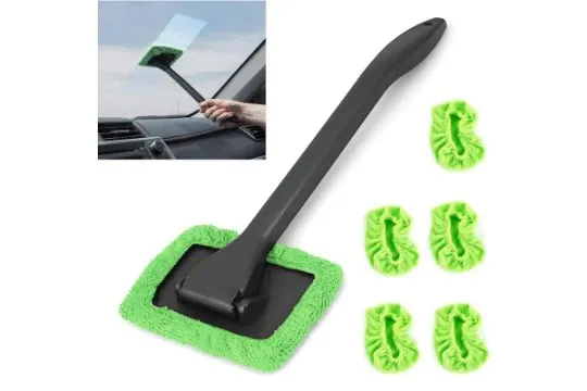 5 x Car Windshield Cleaner, Microfiber Car Window Cleaning Tool RRP £13.78 ea. Lb40