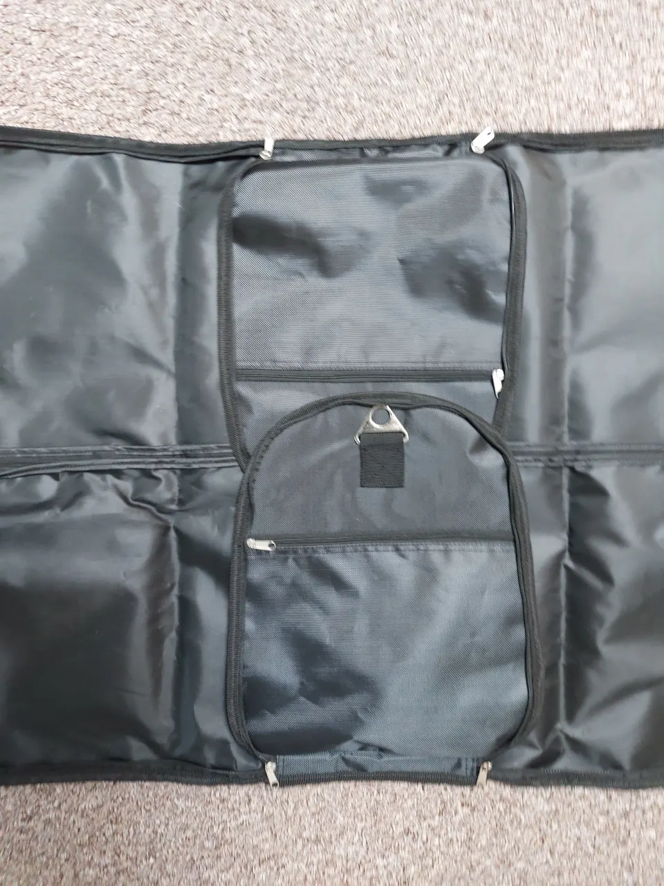 Black garment carriers RRP £19.99 each.  Box of 5