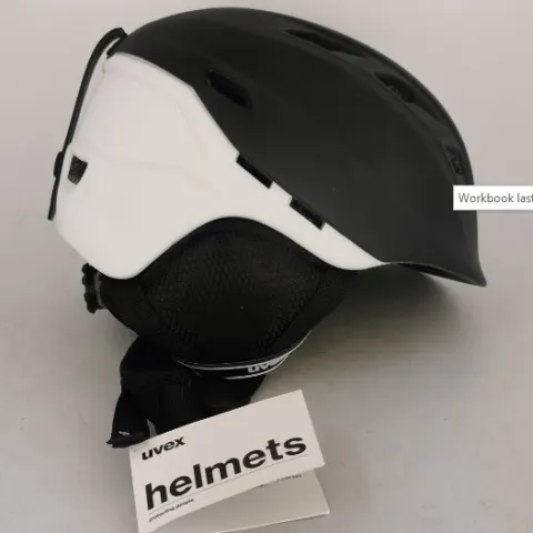 Uvex Comanche 2 Edt Black & White Ski Helmet, Size 51-55cm RRP £88.99 L13