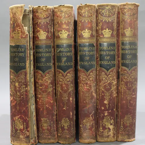 Tomlin's History of England Published by John Kendrick & Halifax 1848
