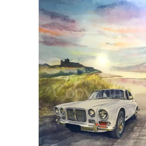 Jaguar Iconic Mark IX Large Metal Wall Art