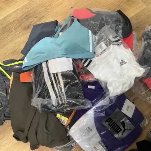 Joblot of Nike, Adidas, Asics, Puma and Other Branded Sports Clothing BNWT