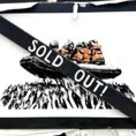 Banksy (b1974) Glastonbury Sold Out 'No 9 Screen Print – Migrant Boat’ With Provenance 2025