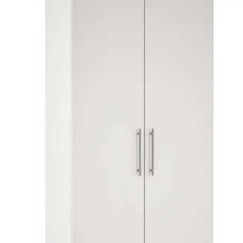 Item Description  -  John Lewis ANYDAY Mix it T-bar Double Wardrobe, Gloss White/Matt White CARCASE