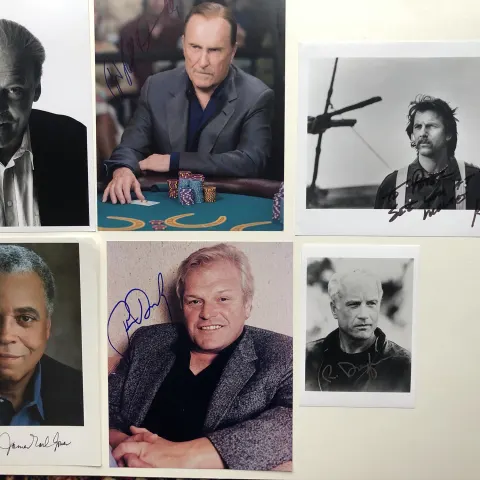 MOVIE STARS; Richard Dreyfuss, James Earl Jones, Stacy Keach, Robert Duvall & more