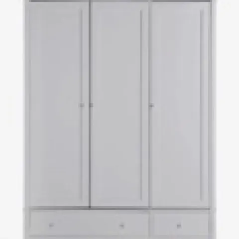 John Lewis ANYDAY Wilton 3 Door Wardrobe, Grey   RI002982945 Goods are faulty Cracked/broken seat un