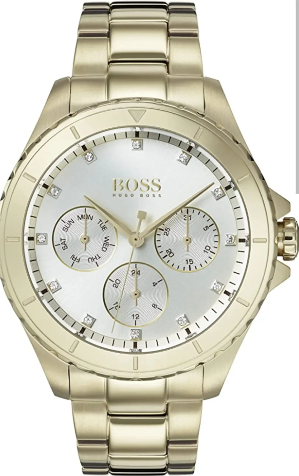 Hugo Boss  1502445  Ladies multi Dial Gold Quartz Chronograph Watch