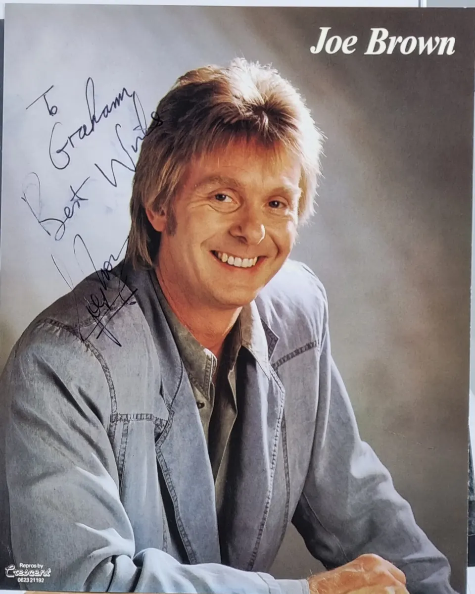 Joe Brown Original Signature
