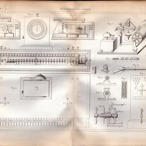 Experimental Physics Optics Meteorology Instruments Etc Antique Diagram-27.