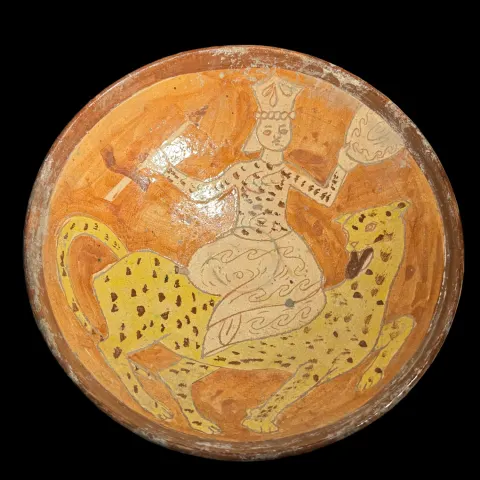 Antiquities: Early Islamic pottery bowl (£15 UK post, £35 international)