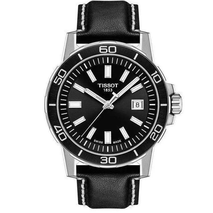 Tissot/Supersport Gent T1256101604100 - Gentlemen's Steel Wristwatch
