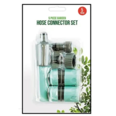 Garden 5 Piece Hose Connector Fitting Set RRP £8.99