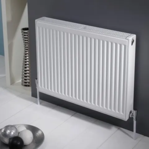 New P+: DOUBLE PANEL SINGLE CONVECTOR RADIATOR 600 X 1600MM RRP £142 - No VAT
