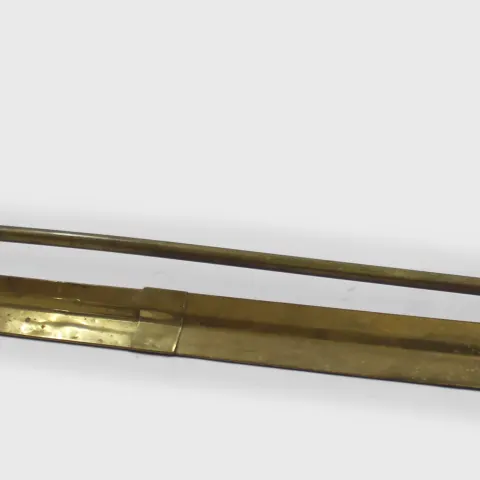 Victorian Brass Fire Fender