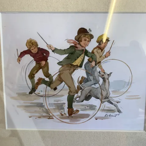 Original Artwork For Children's Games Book / Comic