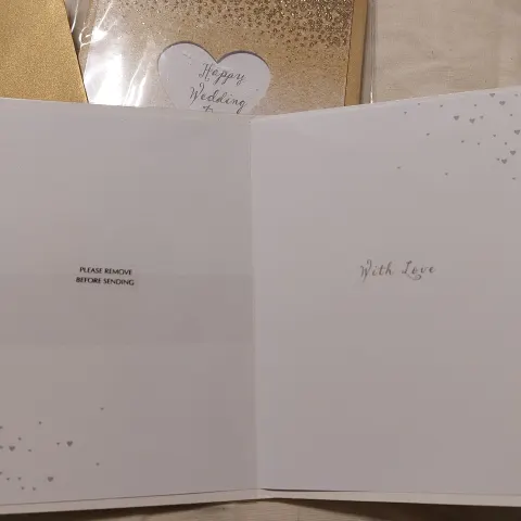 Wedding greetings cards.  Ombre filter RRP £3 each. Box of 36