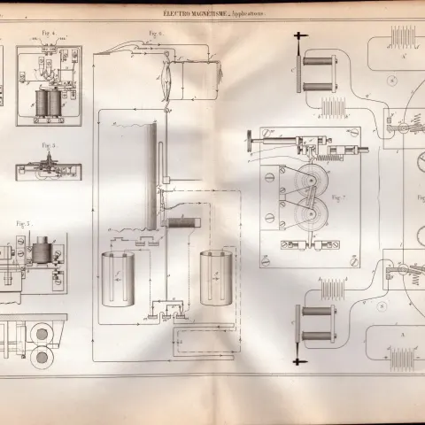 Experimental Physics Optics Meteorology Instruments Etc Antique Diagram-28.
