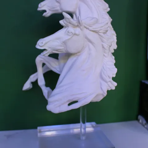Royal Doulton Porcelain Blanc de Chine Horse Sculpture