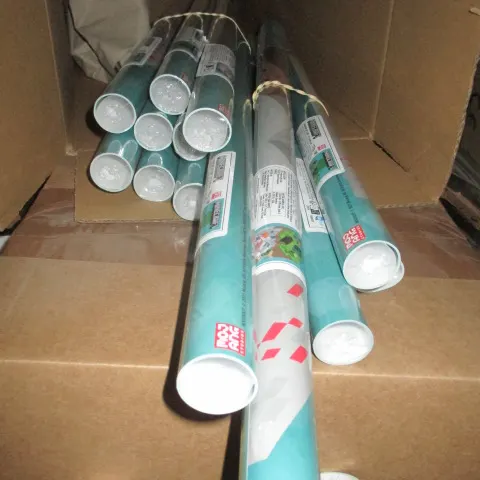 10 Pcs Minecarft Assorted Posters - Large Size RRP £8.99/unit - 10 Pcs In Lot