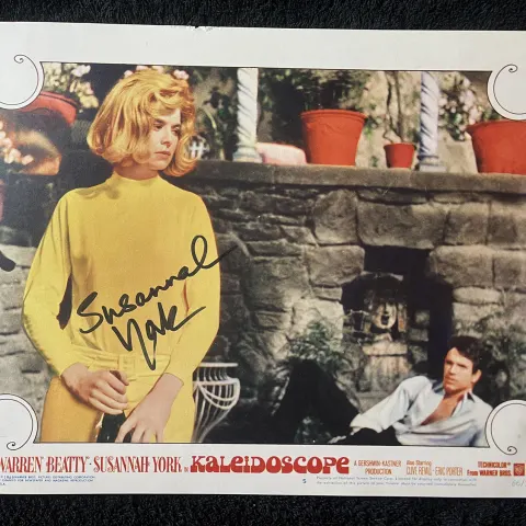 Susannah York Signed Cinema Lobby Card
