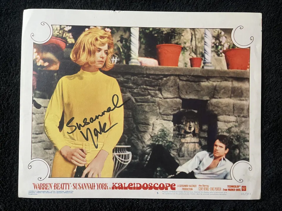 Susannah York Signed Cinema Lobby Card