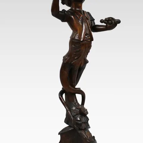 Carved 18th c. Style Figural Torchere c.1890