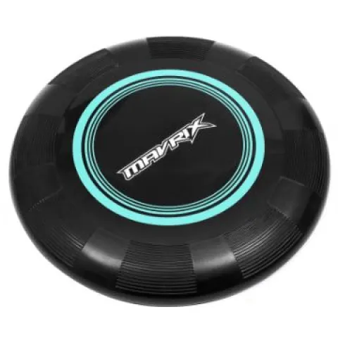 6 x Mavrix Frisbee Black & Blue Garden Beach Outdoor Fun Toy Camping Flying Disc