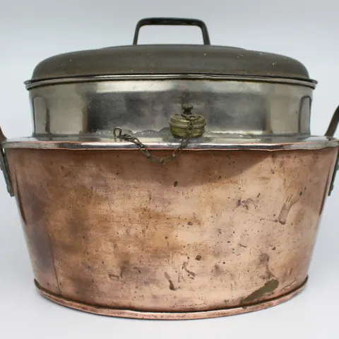 Antique Copper Fish Steamer Welbank's Boilerette Banbury