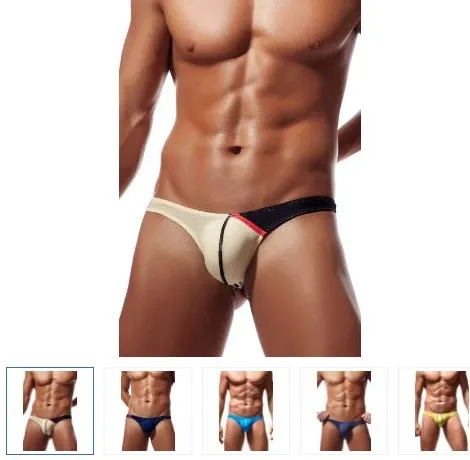 20 x Men's Cotton Thong Bulge Approx RRP £210.00 Lb35