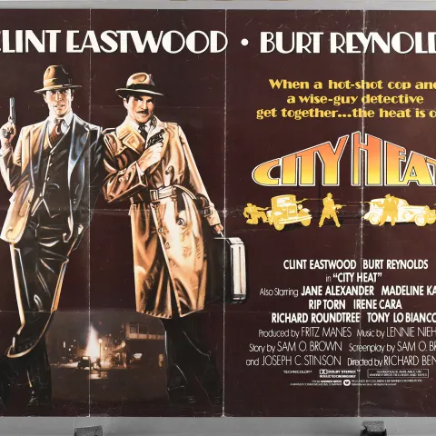 Original "City Heat" Film Poster
