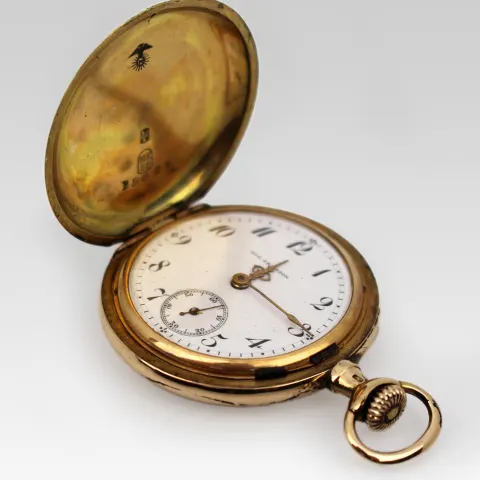 Fine 14ct Gold Pocket Watch by August Ericsson, St Petersburg c.1890
