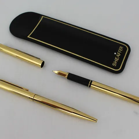 Sheaffer Gold Plated Pen Set