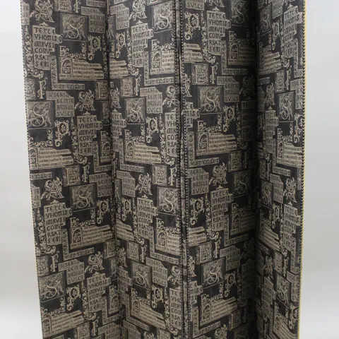 Vintage Four Fold Dressing Screen