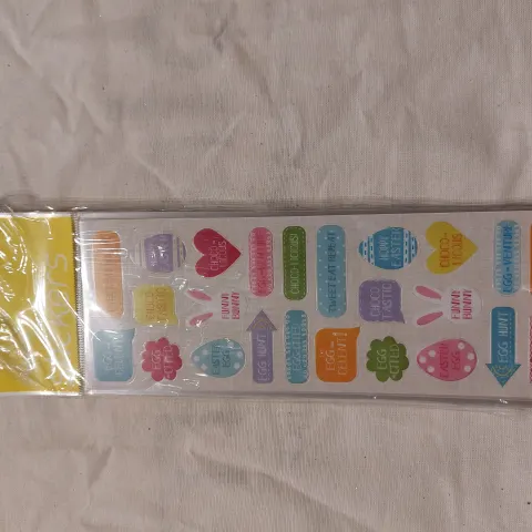 72 packs of assorted stickers
