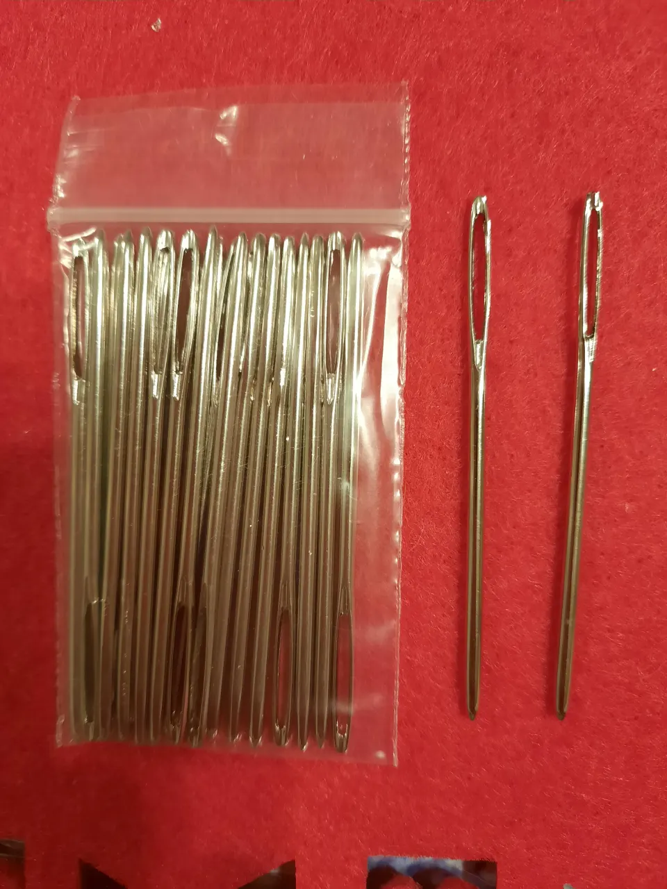 Tapestry/wool needles - box of 60 £100 approx RRP