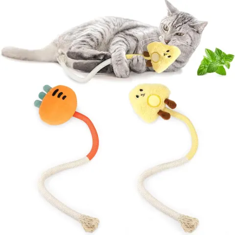 20 x 2Pack Bite-Resistant Catnip Toy for Bored Indoor Cats L13c