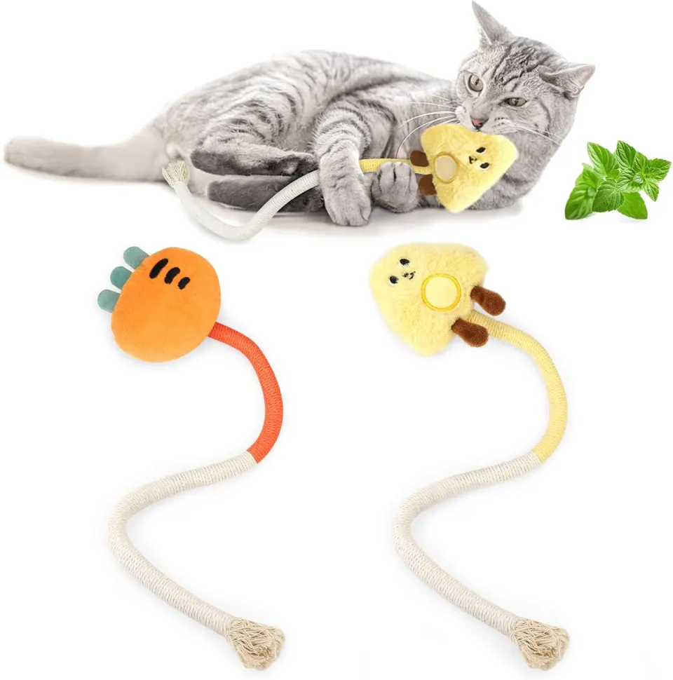 20 x 2Pack Bite-Resistant Catnip Toy for Bored Indoor Cats L13c
