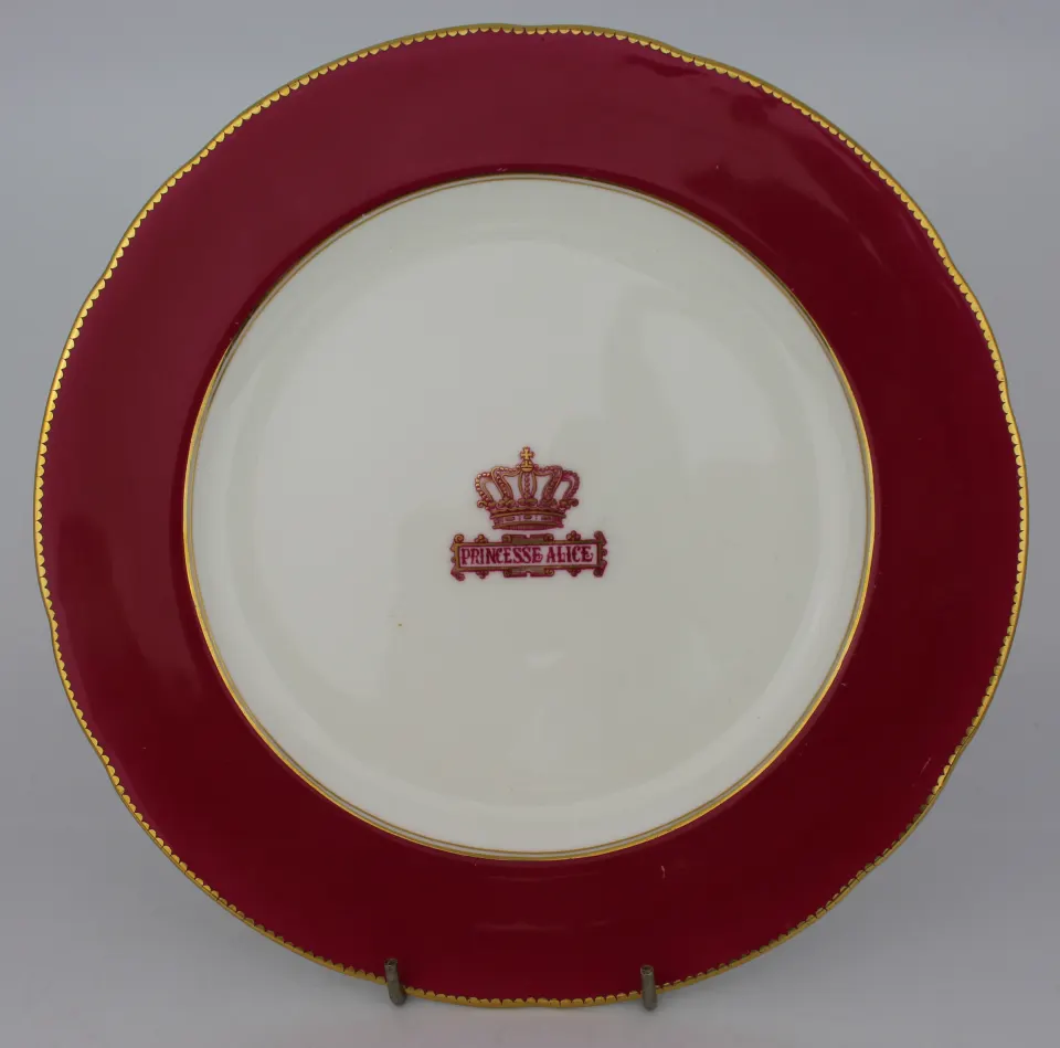 Minton Princesse Alice Plate c.1912