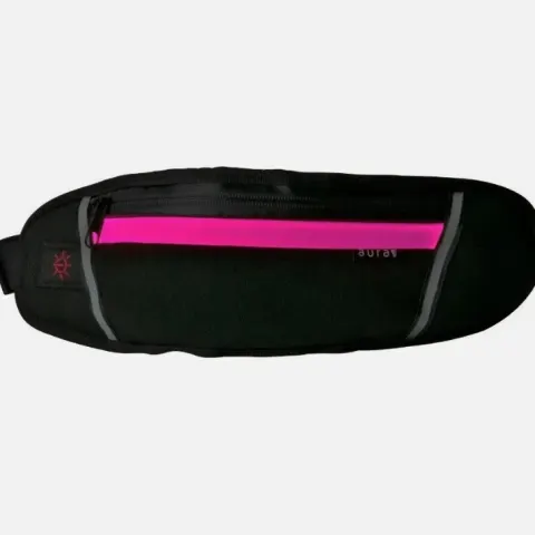 20 X Hi Visibility LED Rechargeable Phone Waist Bag, Phone Charging Bum Bag Portable
